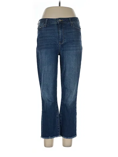 Pre-owned Dkny Jeans Jeans In Blue