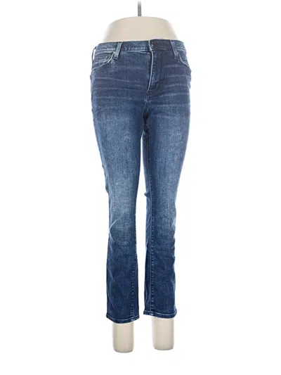 Pre-owned Dkny Jeans Jeans In Blue