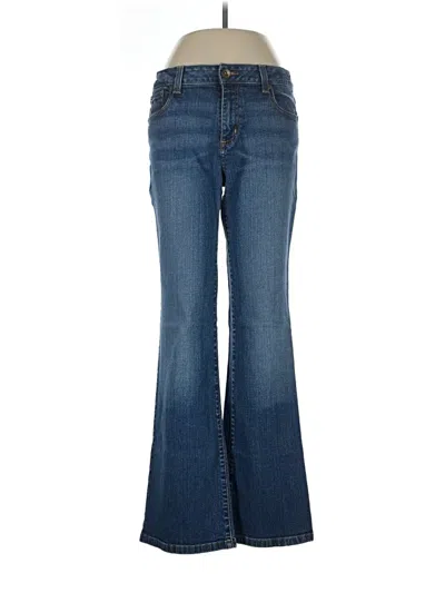 Pre-owned Dkny Jeans Jeans In Blue