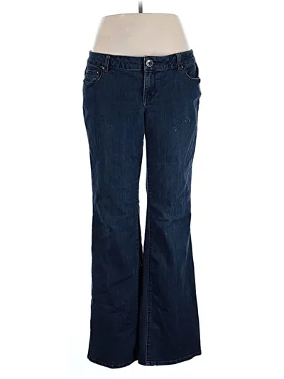 Pre-owned Dkny Jeans Jeans In Blue
