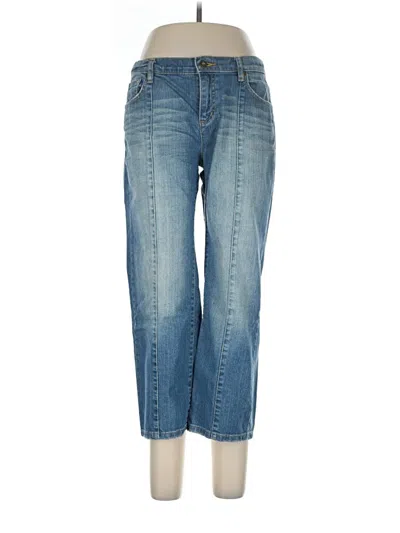 Pre-owned Dkny Jeans Jeans In Blue