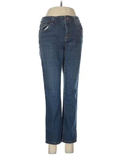Pre-owned Dkny Jeans Jeans In Blue