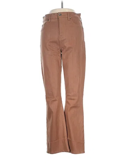 Pre-owned Dkny Jeans Jeans In Brown
