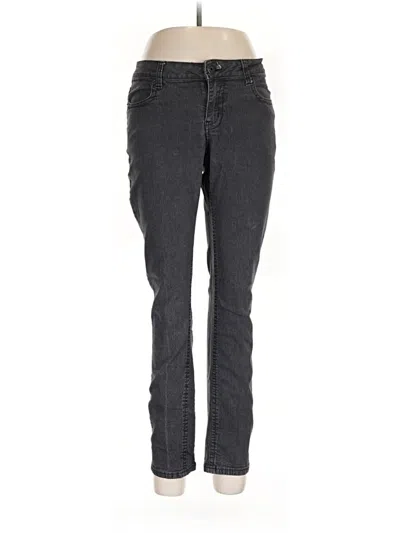 Pre-owned Dkny Jeans Jeans In Gray