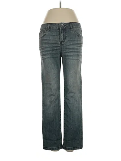 Pre-owned Dkny Jeans Jeans In Gray