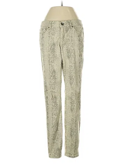 Pre-owned Dkny Jeans Jeans In Green