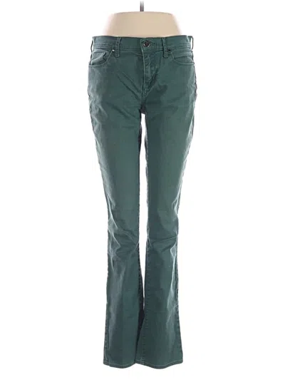 Pre-owned Dkny Jeans Jeans In Green