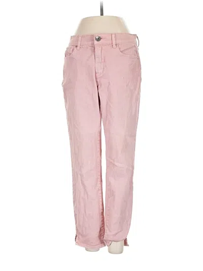 Pre-owned Dkny Jeans Jeans In Pink