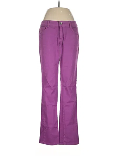 Pre-owned Dkny Jeans Jeans In Purple