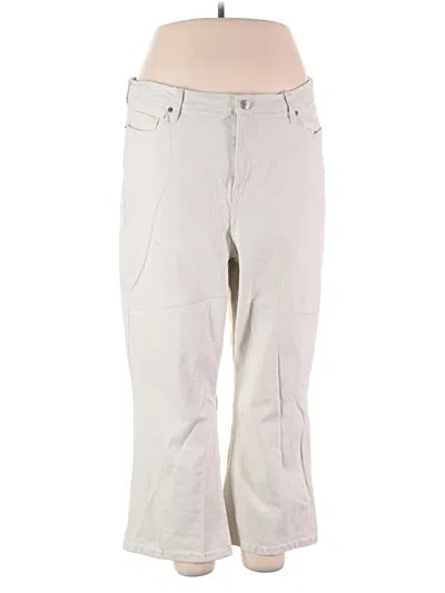 Pre-owned Dkny Jeans Jeans In Silver