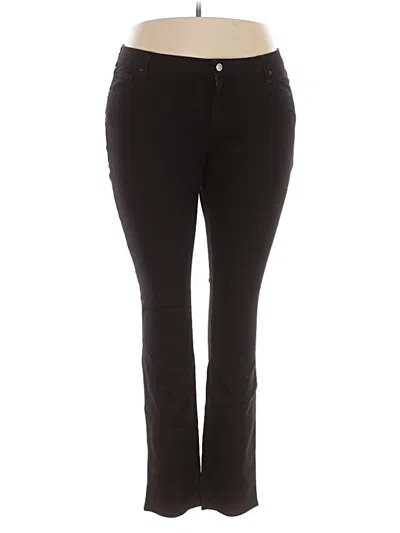 Pre-owned Dkny Jeans Jeggings In Black