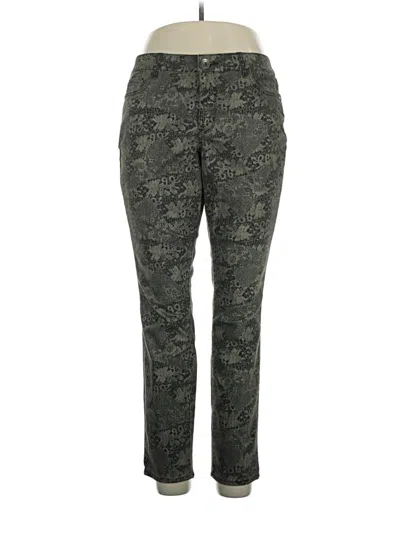 Pre-owned Dkny Jeans Jeggings In Green