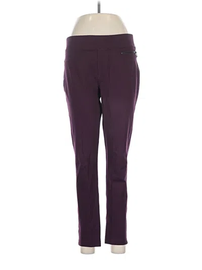 Pre-owned Dkny Jeans Jeggings In Purple