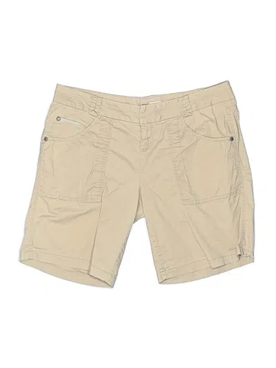 Pre-owned Dkny Jeans Khaki Shorts In Brown