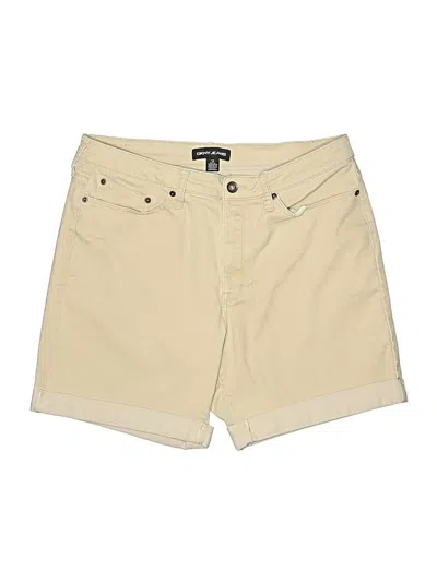 Pre-owned Dkny Jeans Khaki Shorts In Brown