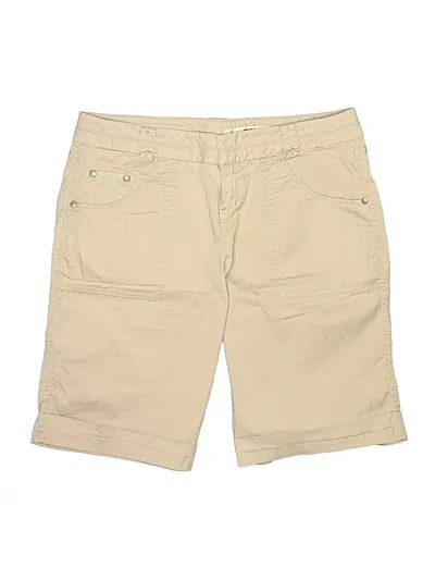 Pre-owned Dkny Jeans Khaki Shorts In Brown