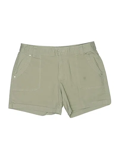 Pre-owned Dkny Jeans Khaki Shorts In Green