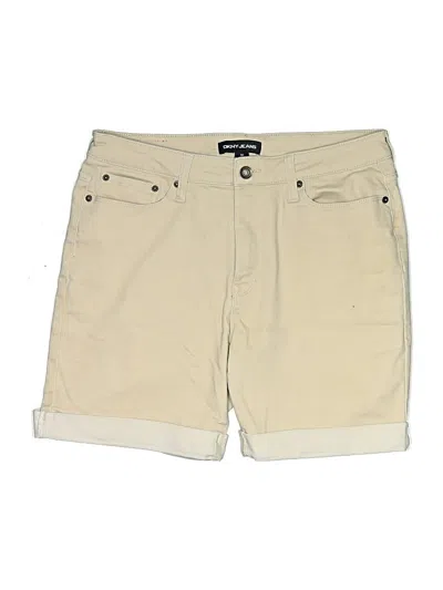 Pre-owned Dkny Jeans Khaki Shorts In Tan