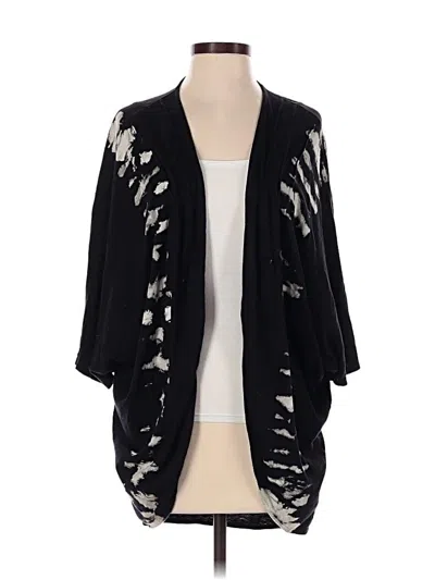 Pre-owned Dkny Jeans Kimono In Black