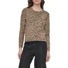Dkny Jeans Leopard Print Cardigan