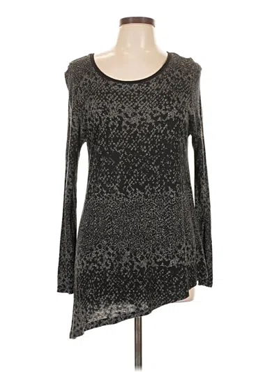 Pre-owned Dkny Jeans Long Sleeve T-shirt In White