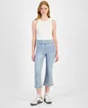 Dkny Jeans Petite High-rise Pull-on Kick-flare Jeans In Fairview