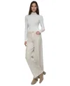 DKNY JEANS PETITE HIGH-RISE WIDE-LEG PANTS