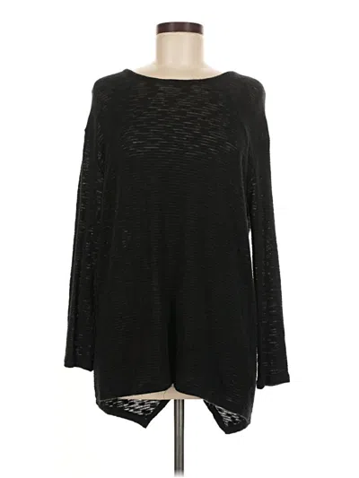 Pre-owned Dkny Jeans Pullover Sweater In Black