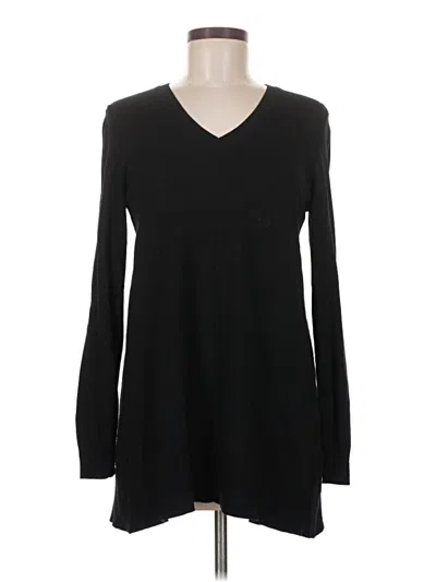 Pre-owned Dkny Jeans Pullover Sweater In Black