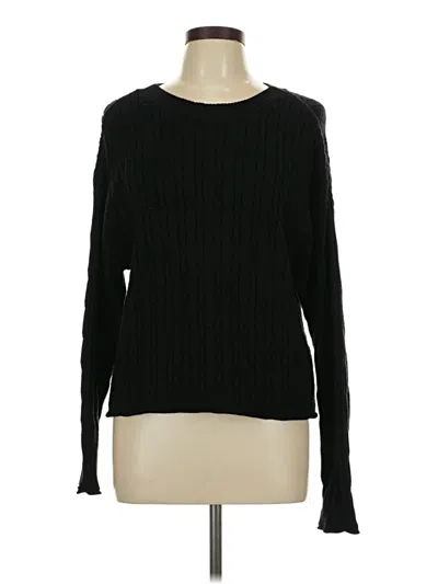 Pre-owned Dkny Jeans Pullover Sweater In Black