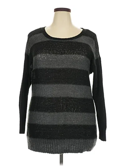 Pre-owned Dkny Jeans Pullover Sweater In Black