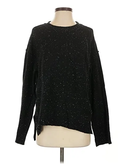 Pre-owned Dkny Jeans Pullover Sweater In Black