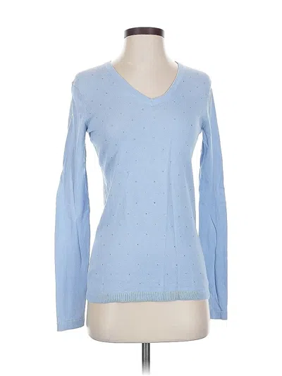 Pre-owned Dkny Jeans Pullover Sweater In Blue