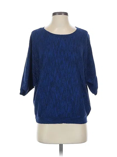 Pre-owned Dkny Jeans Pullover Sweater In Blue