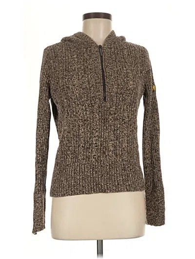 Pre-owned Dkny Jeans Pullover Sweater In Brown
