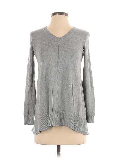 Pre-owned Dkny Jeans Pullover Sweater In Gray