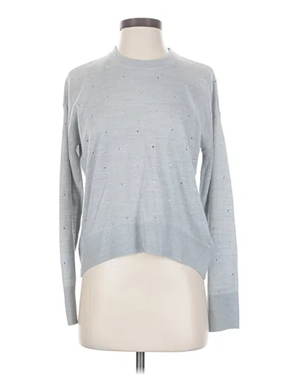 Pre-owned Dkny Jeans Pullover Sweater In Gray