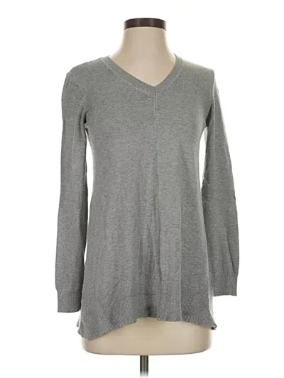 Pre-owned Dkny Jeans Pullover Sweater In Gray