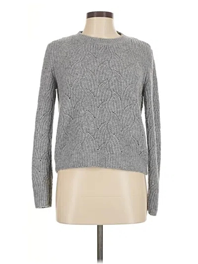 Pre-owned Dkny Jeans Pullover Sweater In Gray