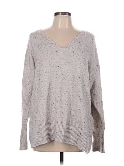 Pre-owned Dkny Jeans Pullover Sweater In Gray