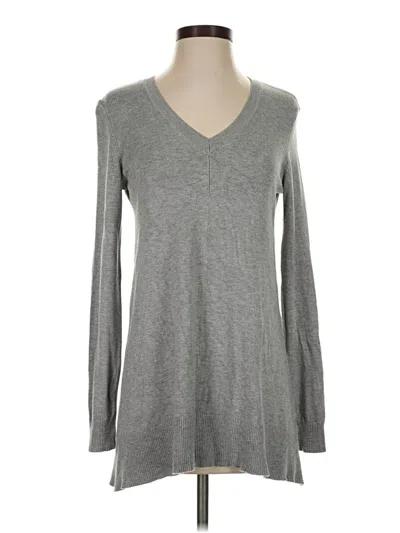 Pre-owned Dkny Jeans Pullover Sweater In Gray
