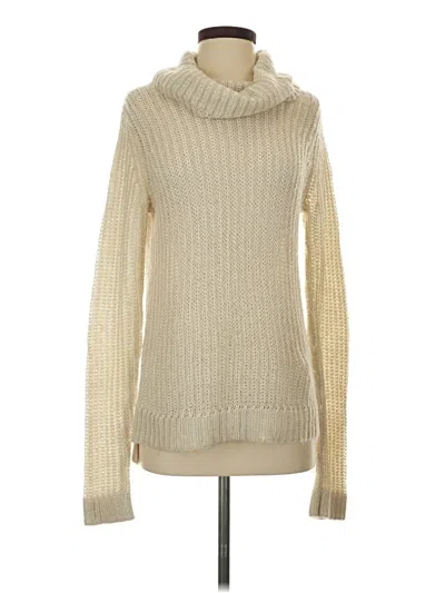 Pre-owned Dkny Jeans Pullover Sweater In Ivory