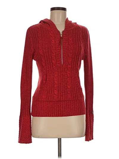 Pre-owned Dkny Jeans Pullover Sweater In Red