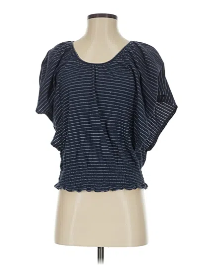 Pre-owned Dkny Jeans Short Sleeve T-shirt In Blue