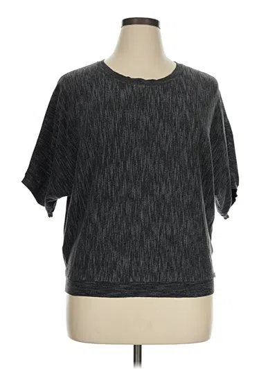 Pre-owned Dkny Jeans Short Sleeve T-shirt In Gray