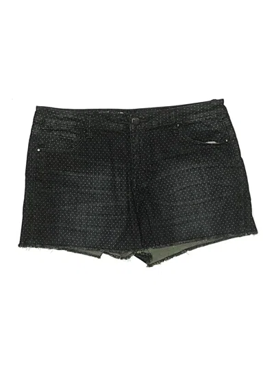 Pre-owned Dkny Jeans Shorts In Black