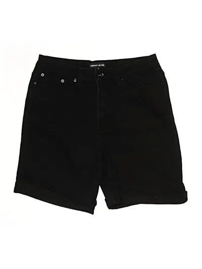 Pre-owned Dkny Jeans Shorts In Black