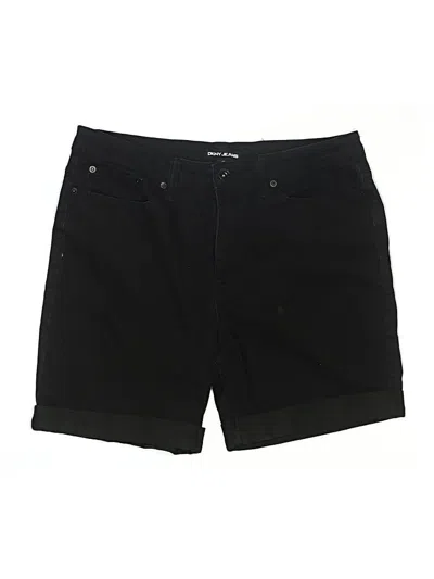 Pre-owned Dkny Jeans Shorts In Black