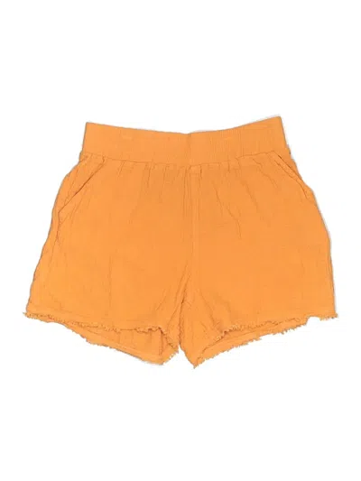Pre-owned Dkny Jeans Shorts In Orange