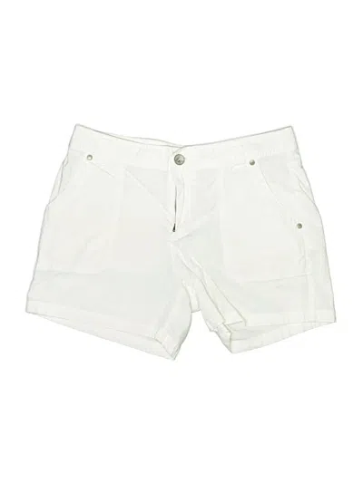 Pre-owned Dkny Jeans Shorts In White